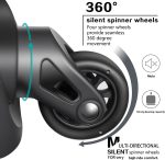 Coolife Luggage 3 Piece Set Suitcase Spinner Hardshell Lightweight TSA Lock 4 Piece Set - Image 3